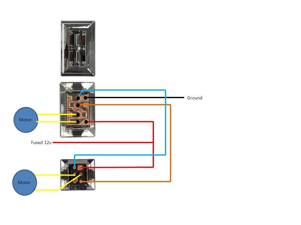 GM Power Window Switch Wiring Diagram