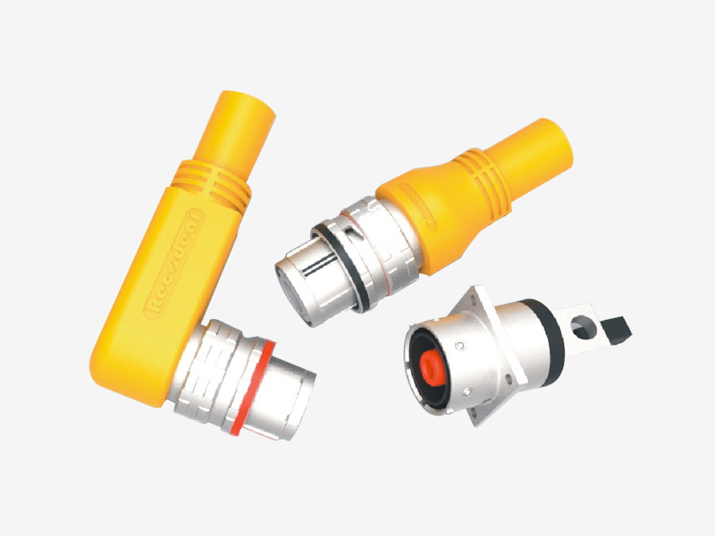 RQAII Series Metal Push-Pull High Current Connectors